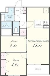 グランデール　リーリエ 2階