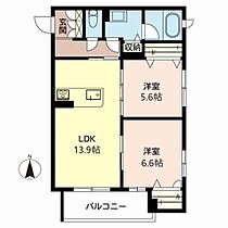 ホルツカステン　デァ　フロイデ 0206 ｜ 京都府京都市中京区壬生天池町21（賃貸マンション2LDK・2階・60.97㎡） その2