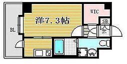 t-smart博多オーケストラ通り 1Kの間取図画像