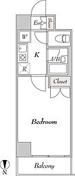 フォレシティ秋葉原 1Kの間取図画像