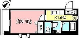 YSビル 1Kの間取図画像