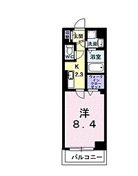 JR阪和線 百舌鳥駅 徒歩15分の賃貸アパート 1階1Kの間取り