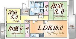 中落合第1住宅454号棟 4階/-