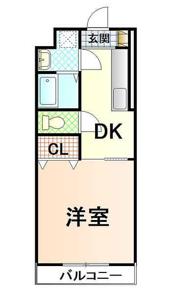 静岡県富士市蓼原町(賃貸マンション1DK・2階・30.29㎡)の写真 その2