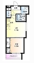 兵庫県尼崎市御園３丁目（賃貸アパート1LDK・1階・33.03㎡） その2