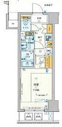 ジェノヴィア板橋本町駅前グリーンヴェール 1Kの間取図画像