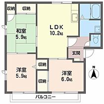 サンタフェ・ビアンカくずは． C201 ｜ 大阪府枚方市西船橋２丁目2-2（賃貸アパート3LDK・2階・62.82㎡） その2