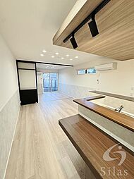 南海線 住吉大社駅 徒歩5分の賃貸アパート 1階1LDKのリビング/ダイニング