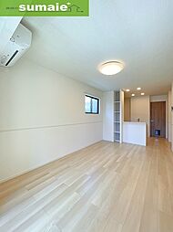 JR和歌山線 岩出駅 徒歩18分の賃貸アパート 1階1LDKのリビング/ダイニング