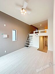 ハーモニーテラス墨江 2階ワンルームのリビング/ダイニング