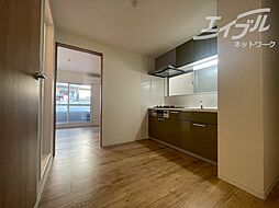 二宮マンション 2階ワンルームのリビング/ダイニング