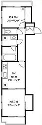 D-Rホームズ経堂5丁目 2DKの間取図画像