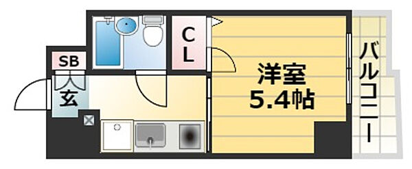 ソレイユ・ド元町 ｜兵庫県神戸市中央区北長狭通５丁目(賃貸マンション1K・4階・20.00㎡)の写真 その2