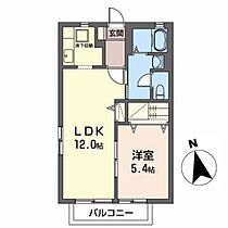 アステール　アゴラーIII 201 ｜ 宮城県多賀城市笠神３丁目7-7（賃貸アパート1LDK・2階・40.00㎡） その2