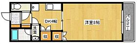 翠水コート 203 ｜ 福岡県久留米市津福本町1584-2（賃貸マンション1DK・2階・28.29㎡） その2