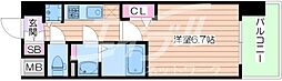 レオンコンフォート都島 1Kの間取図画像