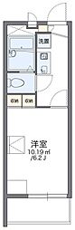レオパレスチェリーメゾン湘南2 1Kの間取図画像