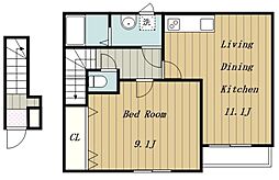 ラティールコート 2階/-