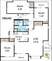ジュネスあかね台4階13.2万円