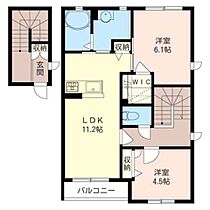 クオーレ　IV 00201 ｜ 埼玉県熊谷市円光２丁目4-37（賃貸アパート2LDK・2階・62.00㎡） その2