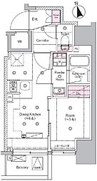 シーフォルム板橋3 3階1DKの間取り