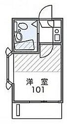 ＭＯＣＡ豊玉 1階1Kの間取り