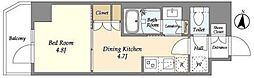 GRANPASEO清澄白河2 1DKの間取図画像
