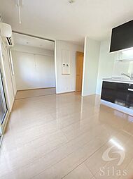 南海線 七道駅 徒歩1分の賃貸アパート 3階1DKのリビング/ダイニング