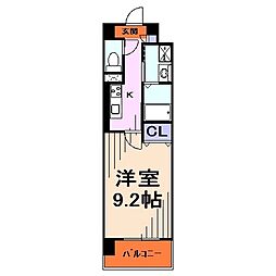 間取図画像 1K