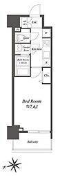 PRESSANCEBLOOMASAKUSANorth 1Kの間取図画像