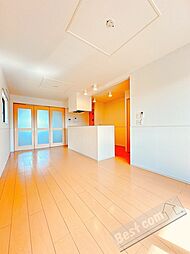 南海加太線 中松江駅 徒歩15分の賃貸アパート 2階2LDKのリビング/ダイニング