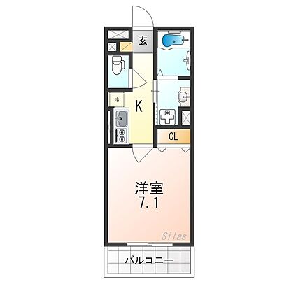 セジュールUMEDA_間取り_0