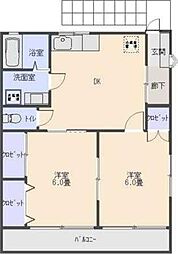 チェリーハイツ上矢部 2階