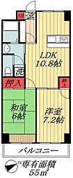 ハイブリッジソシア 2階