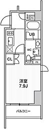 SEASONFLATS新高円寺 1Kの間取図画像