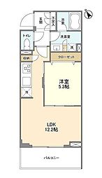 ACPレジデンス文京春日 1LDKの間取図画像