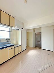 古城川ハイツ 4階3DKのリビング/ダイニング