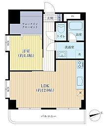 プリマベーラ船橋 1LDKの間取図画像