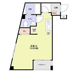 間取図画像 ワンルーム