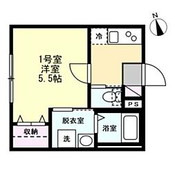 ベイルーム本厚木Norte 1階/-