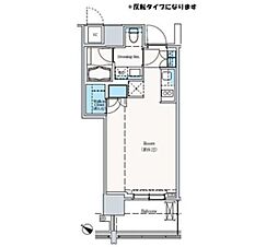 ＴＨＥ　ＲＯＰＰＯＮＧＩ　ＴＯＫＹＯ　ＳＵＰＥＲＩＯＲ　ＲＥ 6階1Kの間取り