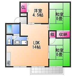 間取図画像 3LDK
