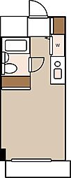 Y・Tアクセス横浜 ワンルームの間取図画像