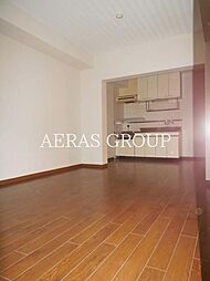 学校裏八幡マンション 1階2LDKのリビング/ダイニング