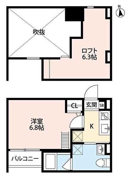 ジュモー平野 ｜大阪府大阪市平野区平野馬場２丁目(賃貸アパート1R・1階・22.39㎡)の写真 その2