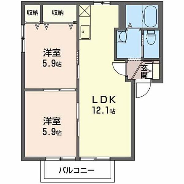 画像2:間取図