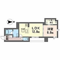 グリスィーヌ 106 ｜ 宮城県仙台市若林区六丁の目北町2-10（賃貸マンション1LDK・1階・51.18㎡） その2