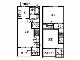 リベルテ 0102 ｜ 奈良県香芝市逢坂７丁目119-8（賃貸アパート2LDK・1階・65.52㎡） その2