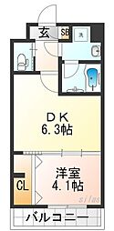 間取図画像 1DK