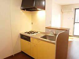 ハーモニーひの 2階ワンルームのリビング/ダイニング